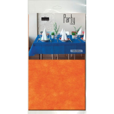UBRUS Airspun Party oranžový 140x240cm