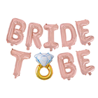 Fóliový balón Bride to be s prstenem – foto 1