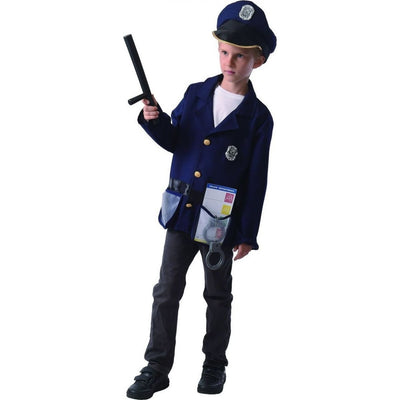 Made Dětský kostým Policista s obuškem 110 - 120 cm