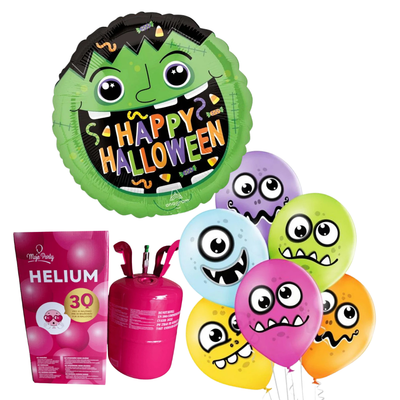 Helium a balonky Halloween