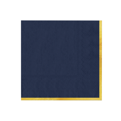 Classic Gold jednobarevné ubrousky 10ks 33 x 33 cm