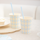 Baby blue - Kelímky papírové - 220 ml 6 ks – foto 2