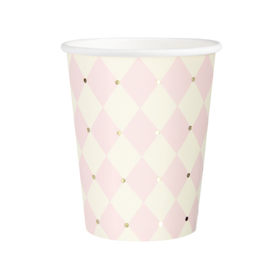 Pink Baby - Kelímky papírové - 220 ml 6 ks