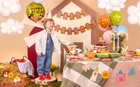 Happy Birthday Farm banner 182x17 cm – foto 3