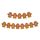 Happy Birthday Farm banner 182x17 cm – foto 1