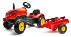 Traktor šlapací Xtractor červený – foto 3