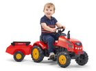Traktor šlapací Xtractor červený – foto 2
