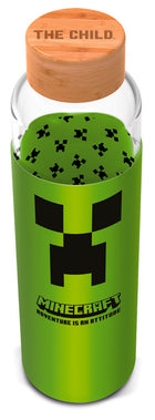 Skleněná láhev s návlekem 585 ml, Minecraft – foto 2