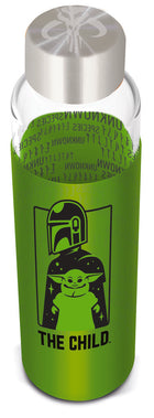Skleněná láhev s návlekem 585 ml, Mandalorian – foto 2