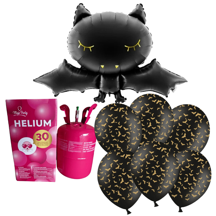 Helium s balónky Halloween