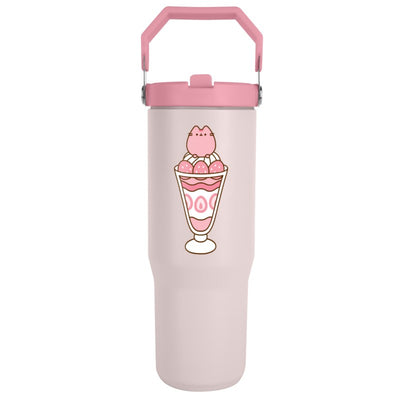 Pusheen cestovní hrnek s uchem
