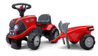 Odstrkovadlo - traktor Case IH Ride - on červený s volantem – foto 5