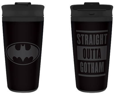 Hrnek cestovní Batman (Straight outta Gotham), 450 ml