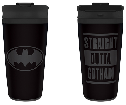 Hrnek cestovní Batman (Straight outta Gotham), 450 ml