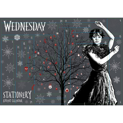Wednesday adventní kalendář (papírenský)
