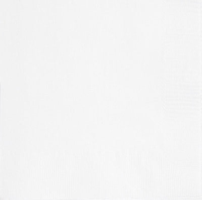 Ubrousky papírové bílé 25 x 25 cm 20 ks