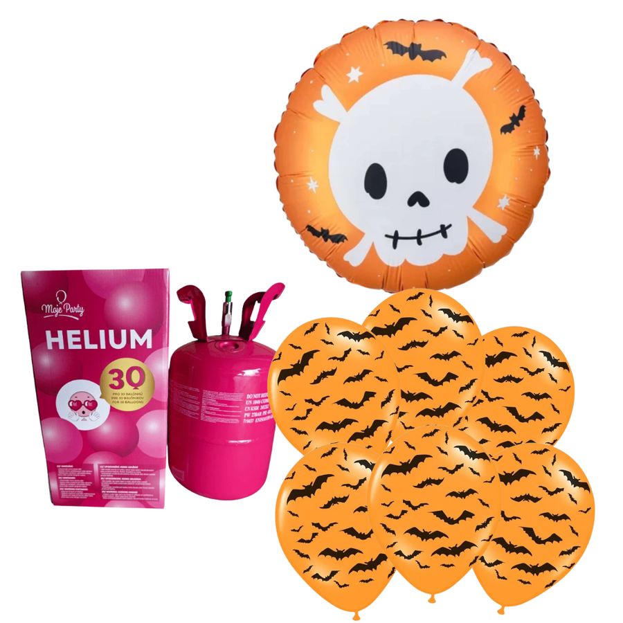 Helium s balonky Halloween
