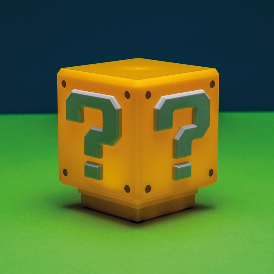 Světlo Super Mario - mini Question blok