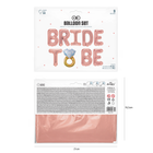 Fóliový balón Bride to be s prstenem – foto 2