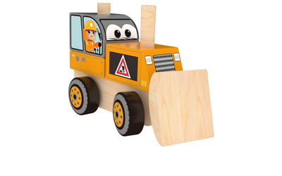 Skládací Dřevěný buldozer