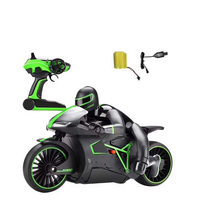 RC motorka 2.4G zelené