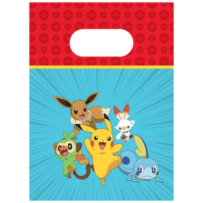 Taštičky papírové Pokémon 4 ks