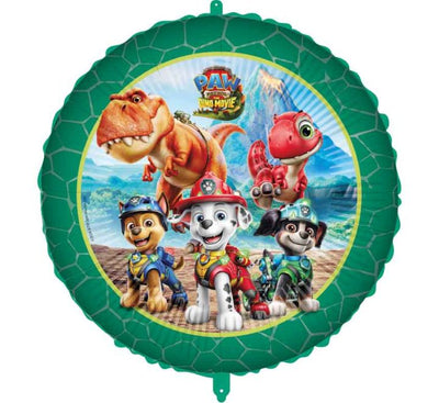 Balónek fóliový Tlapková patrola 3 Dino Movie 46 cm