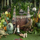 Balónek samostojný Dinosaurus 90 x 120 cm – foto 3
