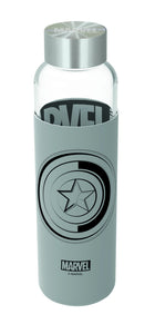 Skleněná láhev s návlekem 585 ml, Marvel – foto 1