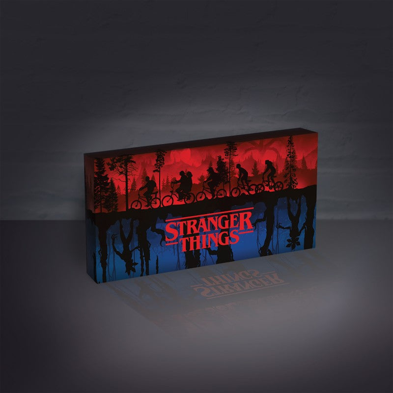 Stranger Things svítící obraz - WSQK