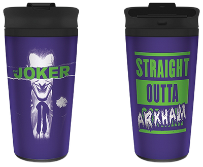 Hrnek cestovní  Joker (Straight outta Gotham), 450 ml