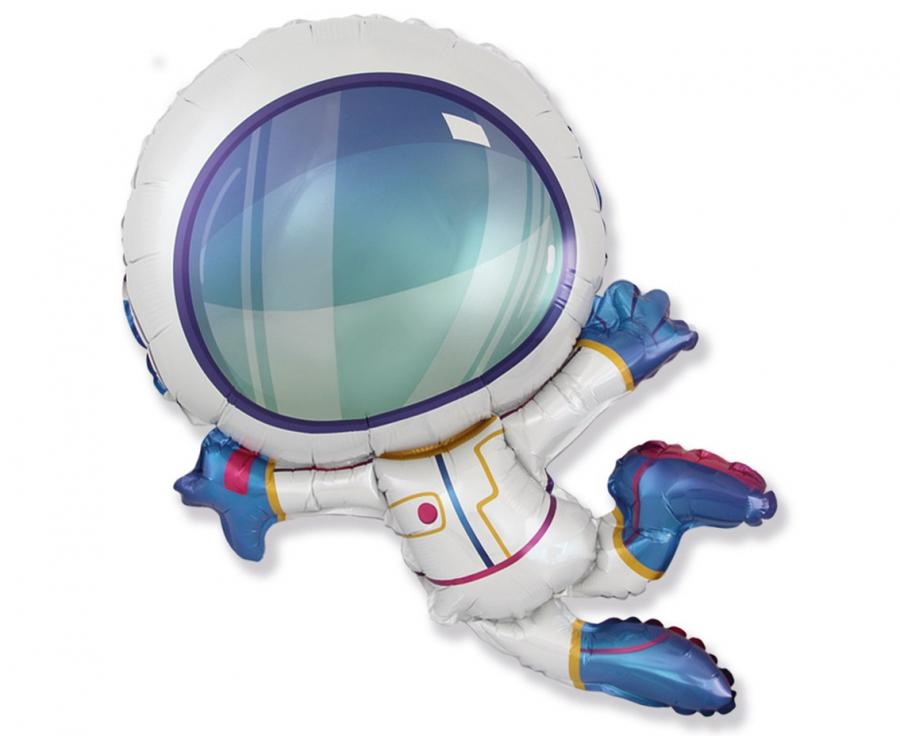 Balónek fóliový Astronaut, 60 cm