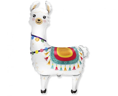 Balónek fóliový Lama, 60 cm