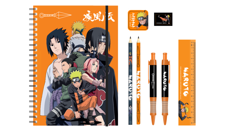 Naruto školní set A4 DPL8