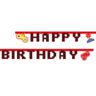 Banner Gaming party Happy Birthday 2 m – foto 2