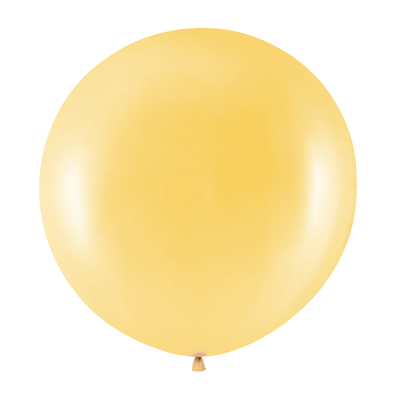 Jumbo balón zlatý -  1 m 1 ks