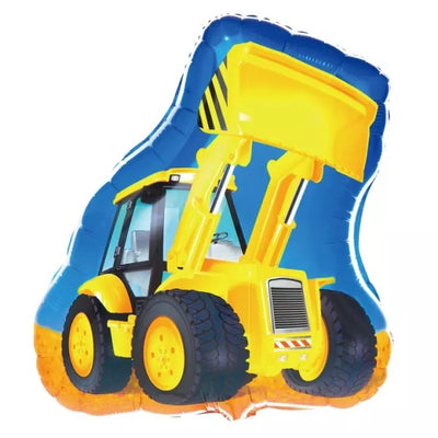 Balónek fóliový Bagr 55 x 65 cm