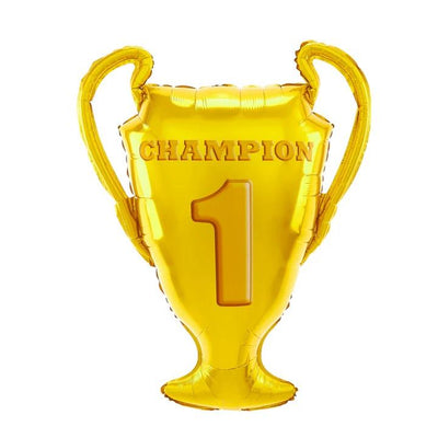 Balónek fóliový Pohár zlatý champion 66x83 cm