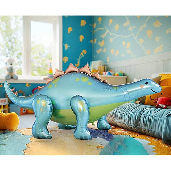 Balónek fóliový Stegosaurus s pumpou 238 cm