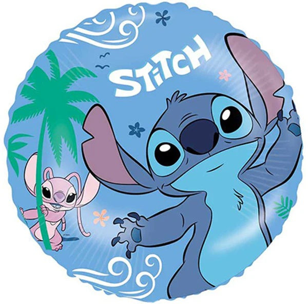 Balónek fóliový Stitch a Angel 46 cm