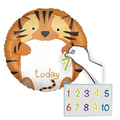 Balónek fóliový personalizovaný s Tygrem 46 cm