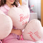 Balónek fóliový Bride to be srdíčko růžové 45 cm – foto 3