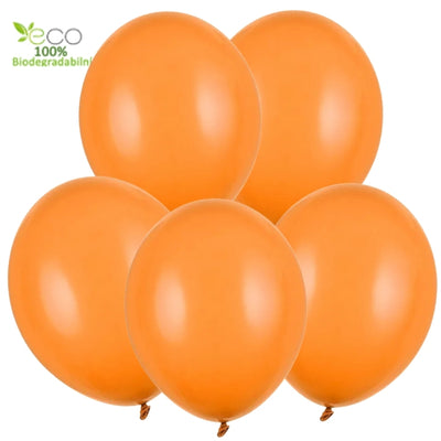 Balonky pomerančové 5 ks 14" 33 cm
