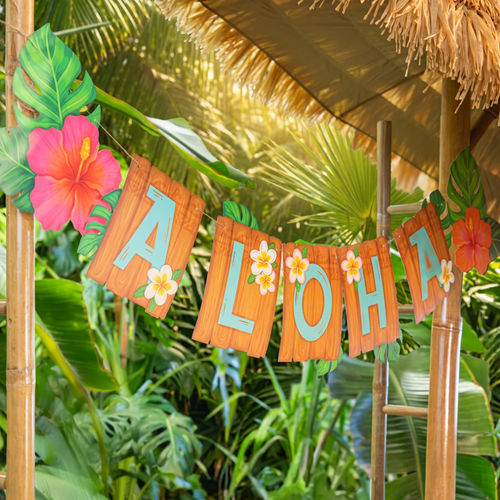 Aloha Banner 135x25cm