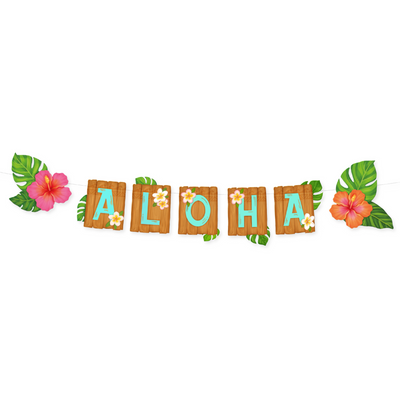 Aloha Banner 135x25cm