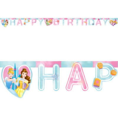 Banner Pricezny Disney "Happy birthday" 2m