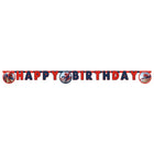 Banner Happy Birthday Spiderman Crime Fighter 2 m – foto 1