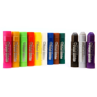 Little Brian paint sticks metalické barvy 12 ks