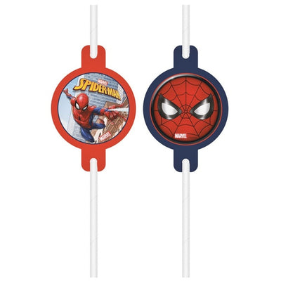 Brčka papírová Spiderman 4 ks