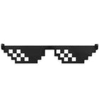 Brýle černé pixely úzké – foto 1